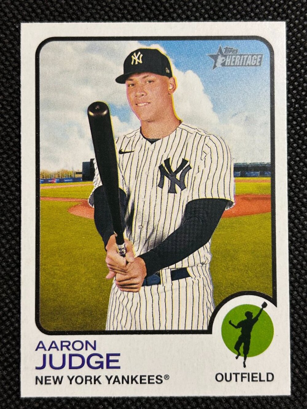 2022 Topps Heritage - Aaron Judge #44 New York Yankees